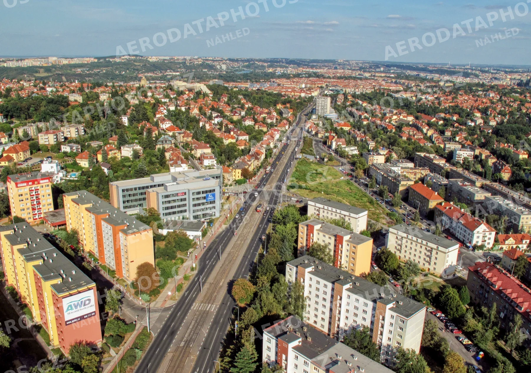 Bořislavka, Evropská a Šárka Praha 6 2009