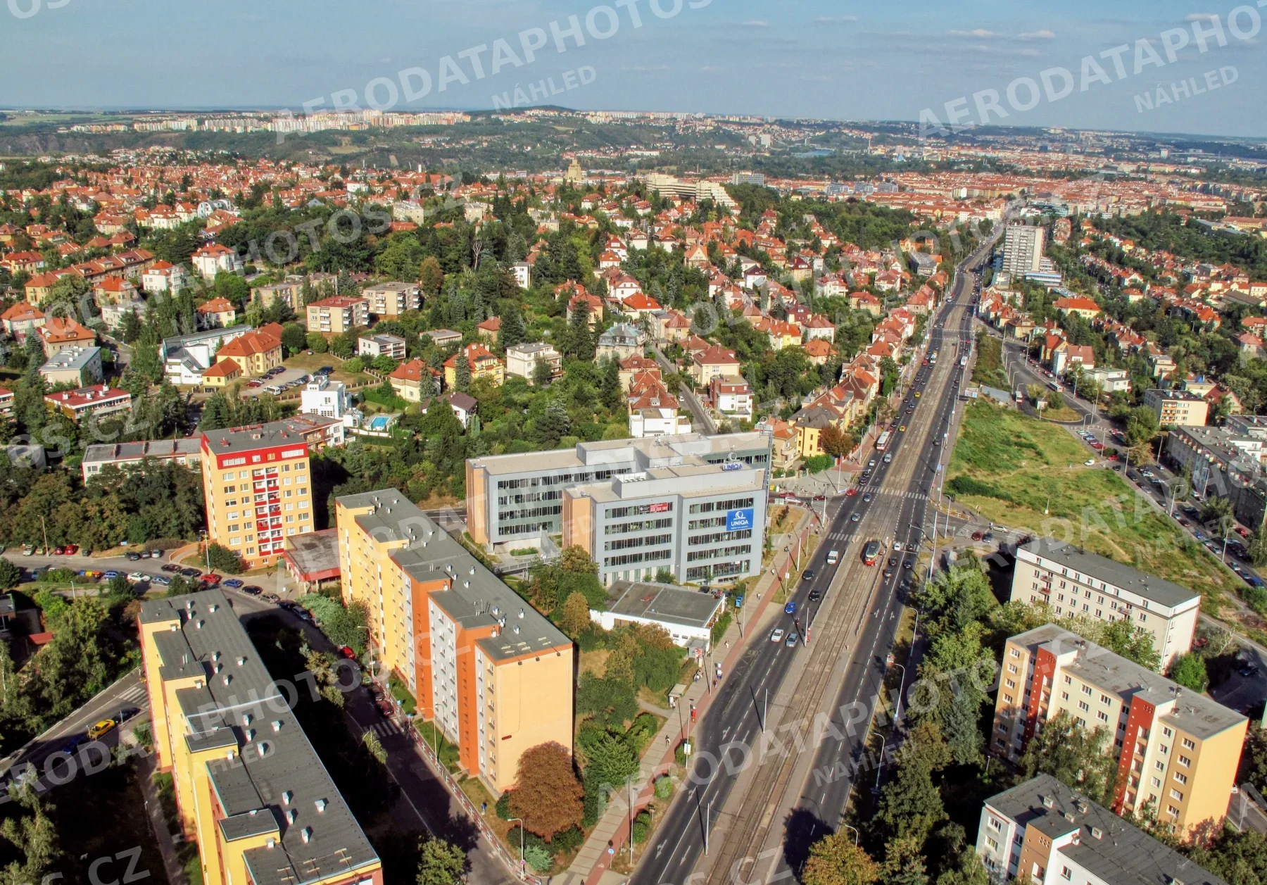 Bořislavka, Evropská a Šárka Praha 6 2009
