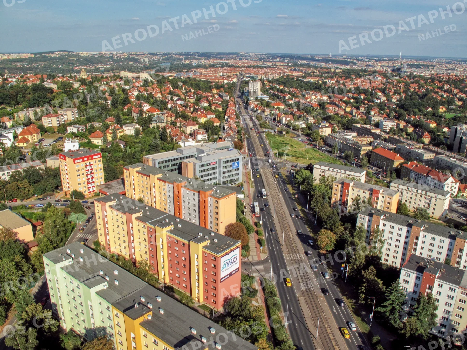 Bořislavka, Evropská a Šárka Praha 6 2009