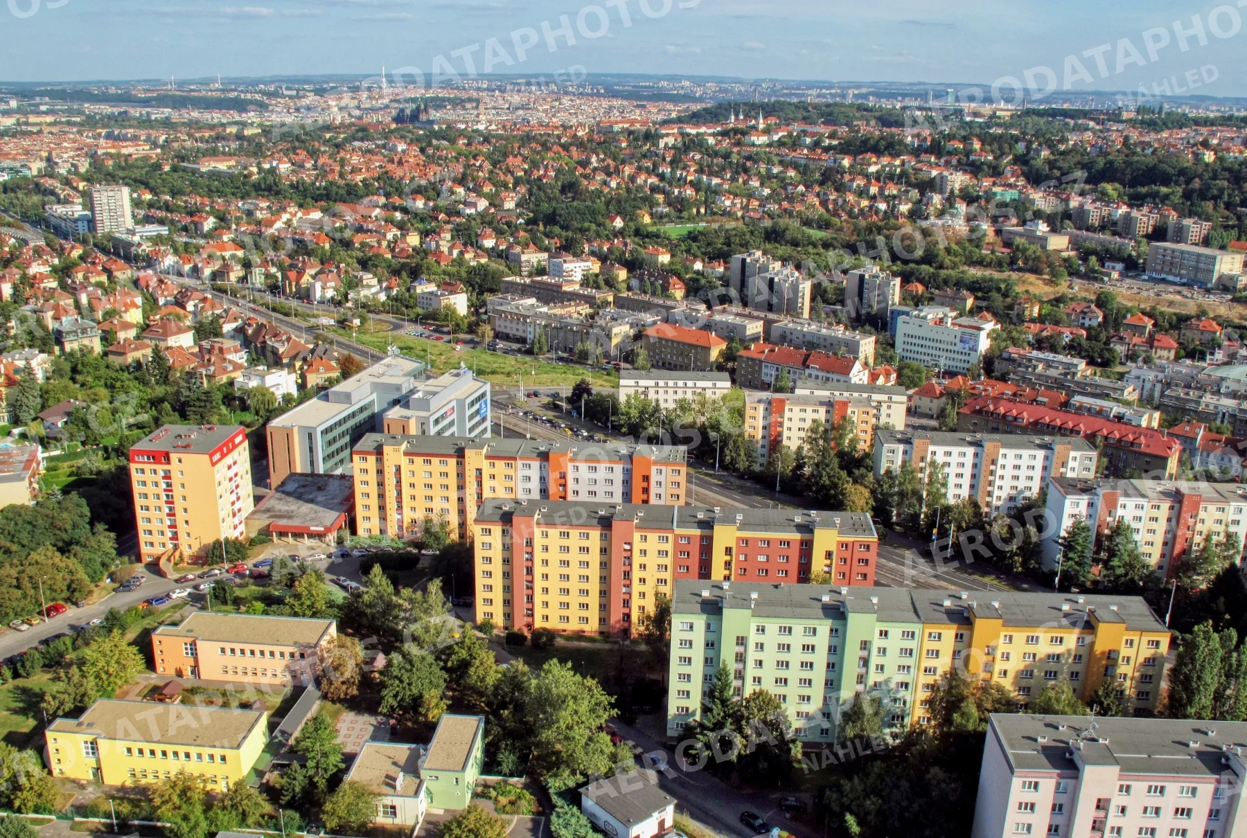 Bořislavka, Evropská a Šárka Praha 6 2009
