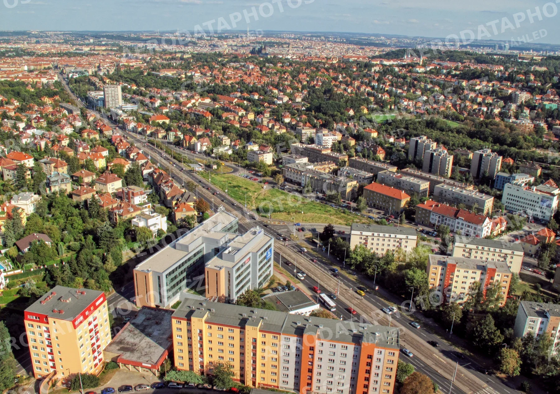 Bořislavka, Evropská a Šárka Praha 6 2009