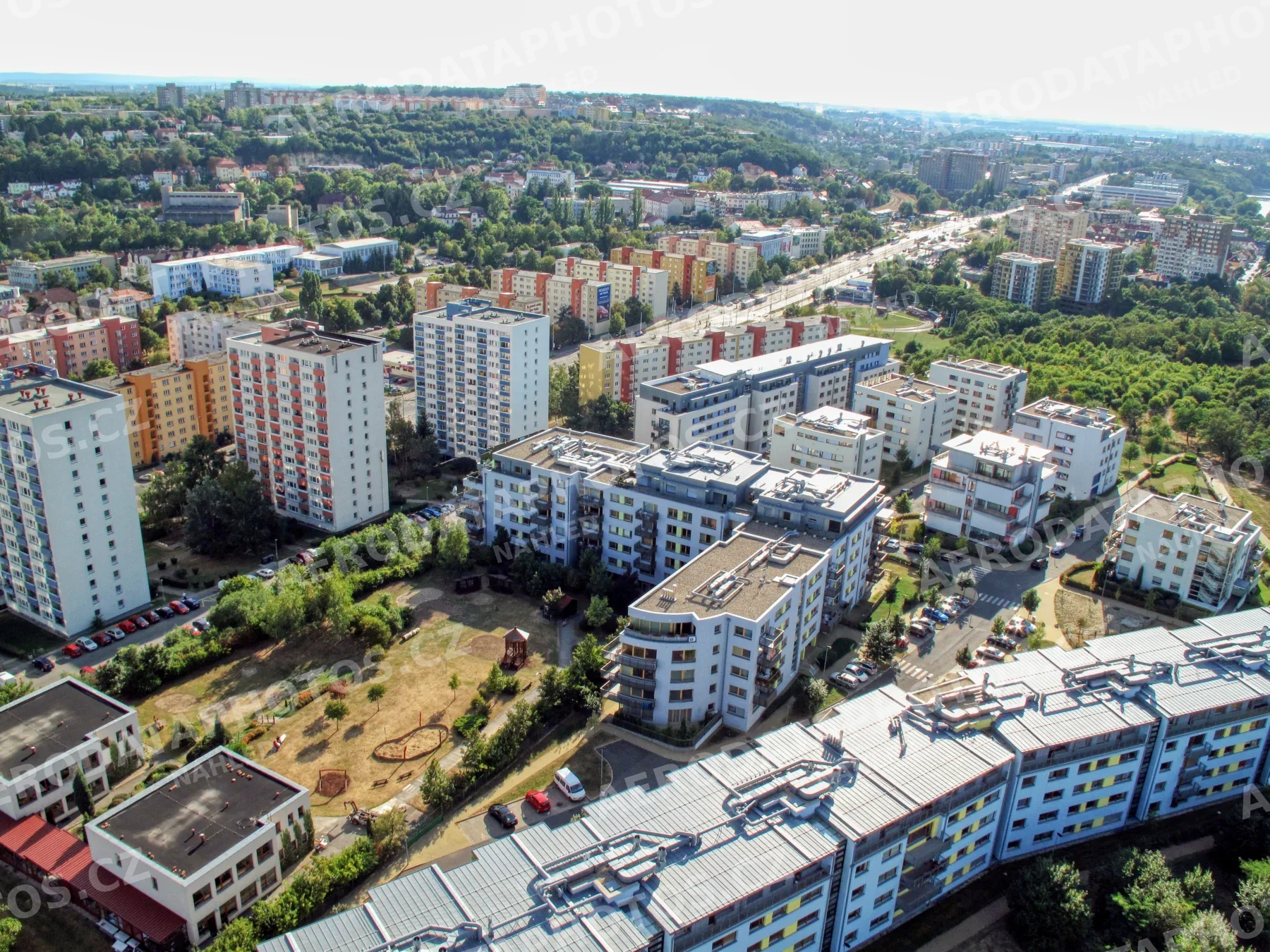 Bořislavka, Evropská a Šárka Praha 6 2009