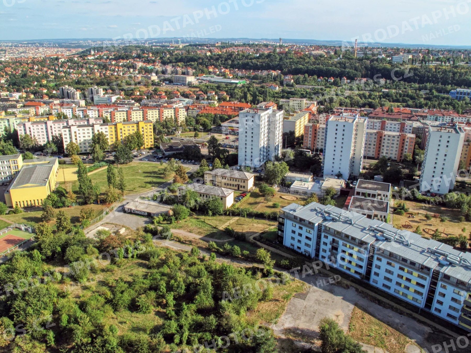 Bořislavka, Evropská a Šárka Praha 6 2009