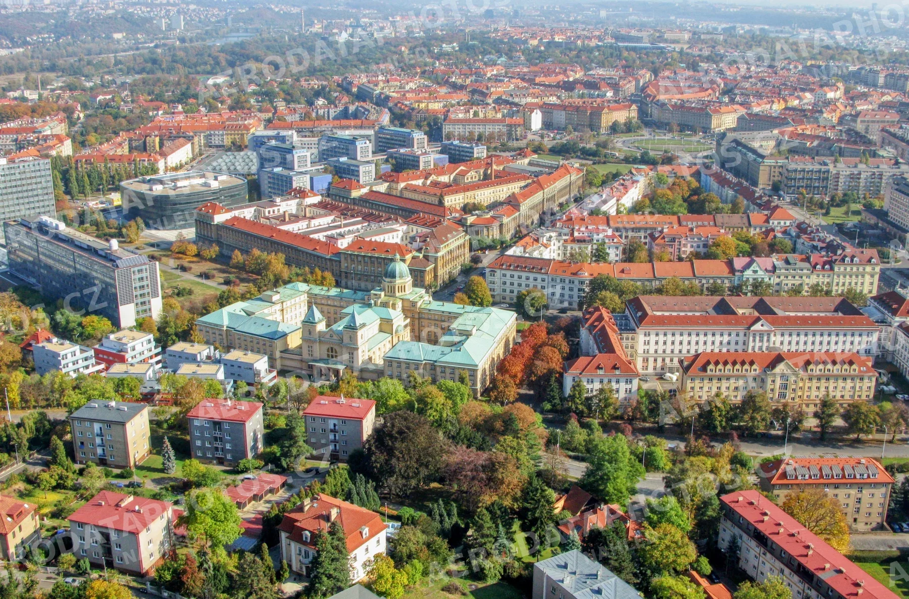 Areál ČVUT Dejvice – Evropská ulice Praha 6 2008