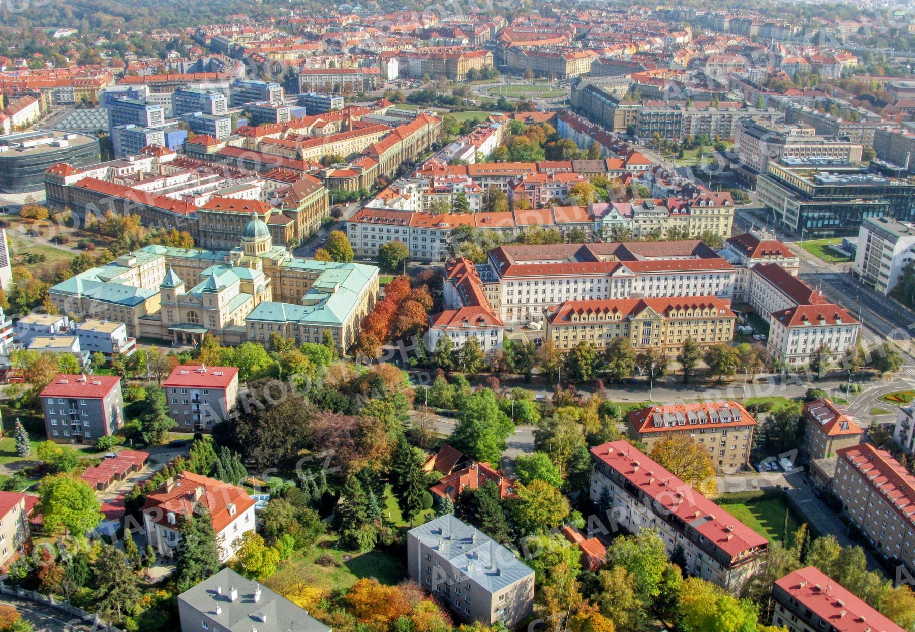 Areál ČVUT Dejvice – Evropská ulice Praha 6 2008
