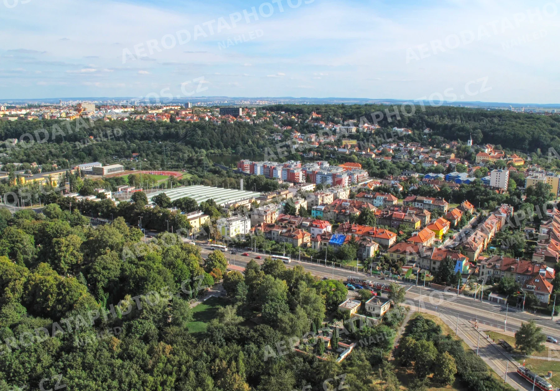 Evropská ulice Liboc Praha 6 2009