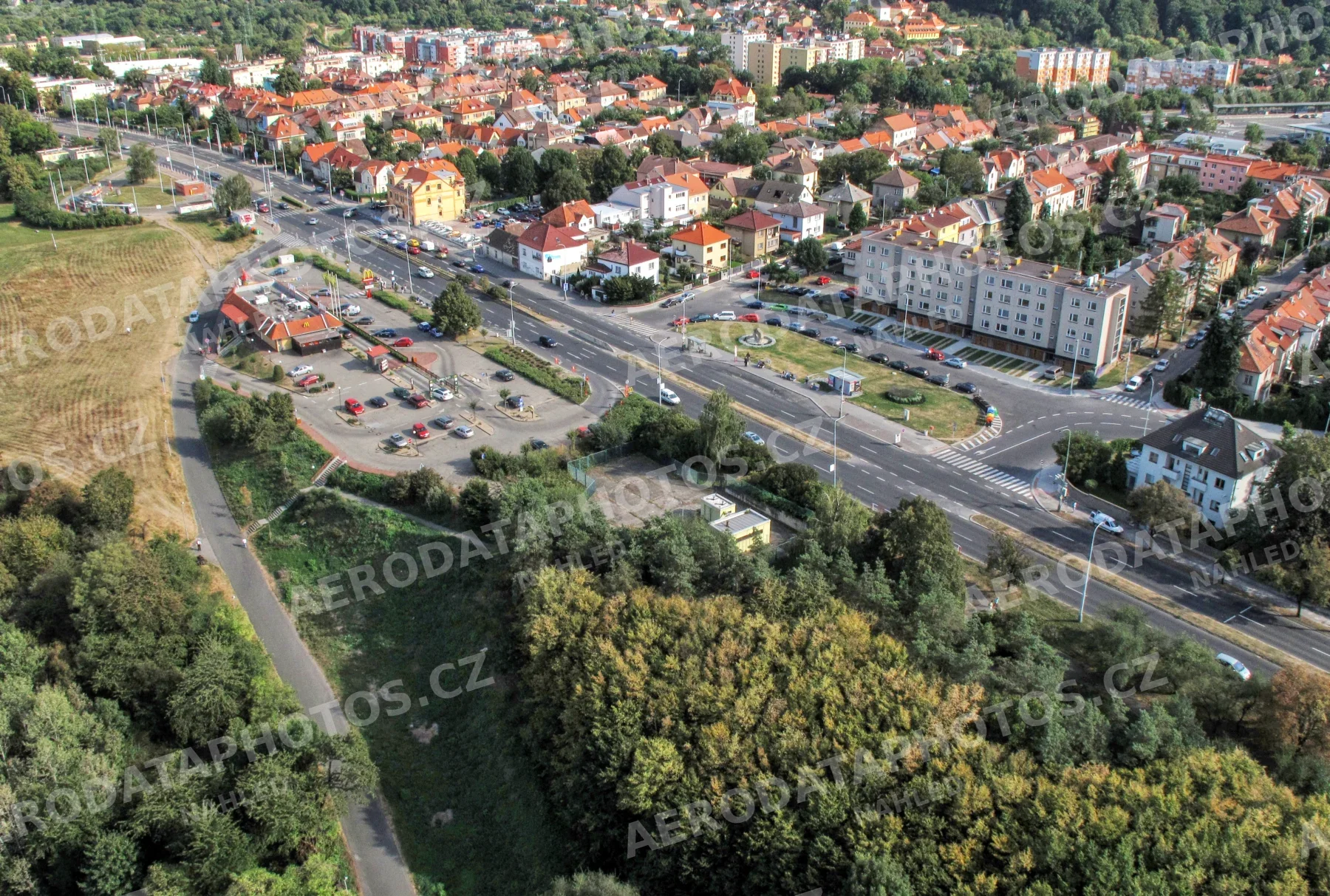 Evropská ulice Liboc Praha 6 2009