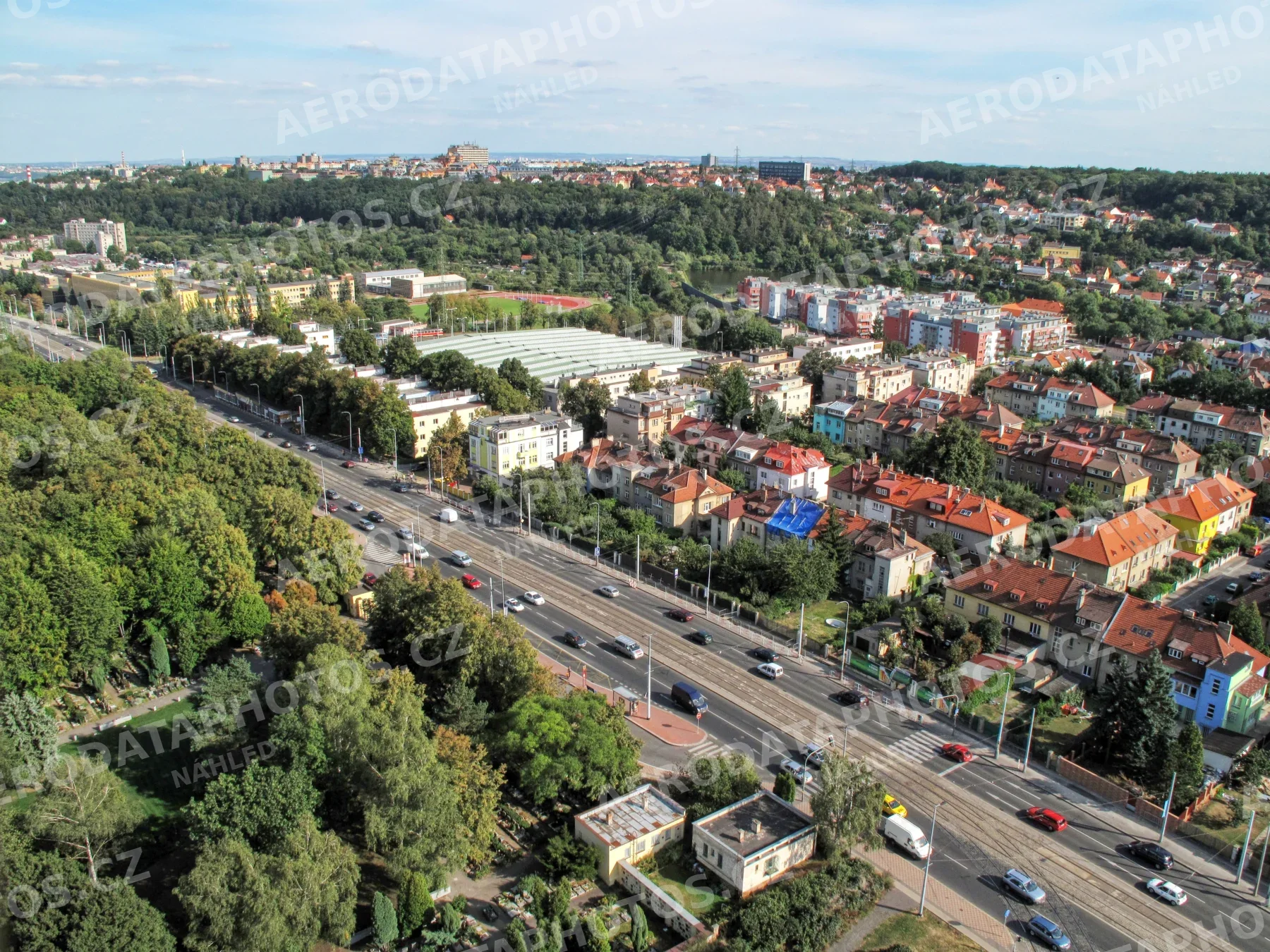 Evropská ulice Liboc Praha 6 2009