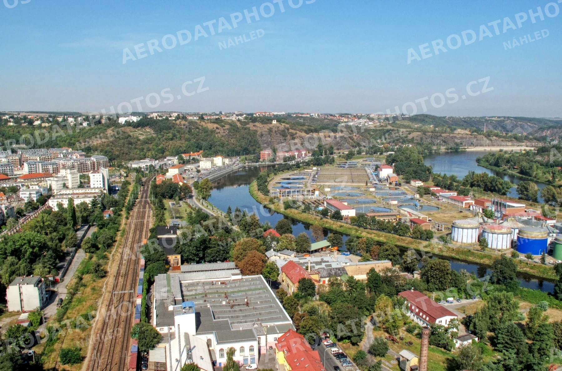 Podbaba Praha 6 – Vltava, plavební komory a okolí 2009