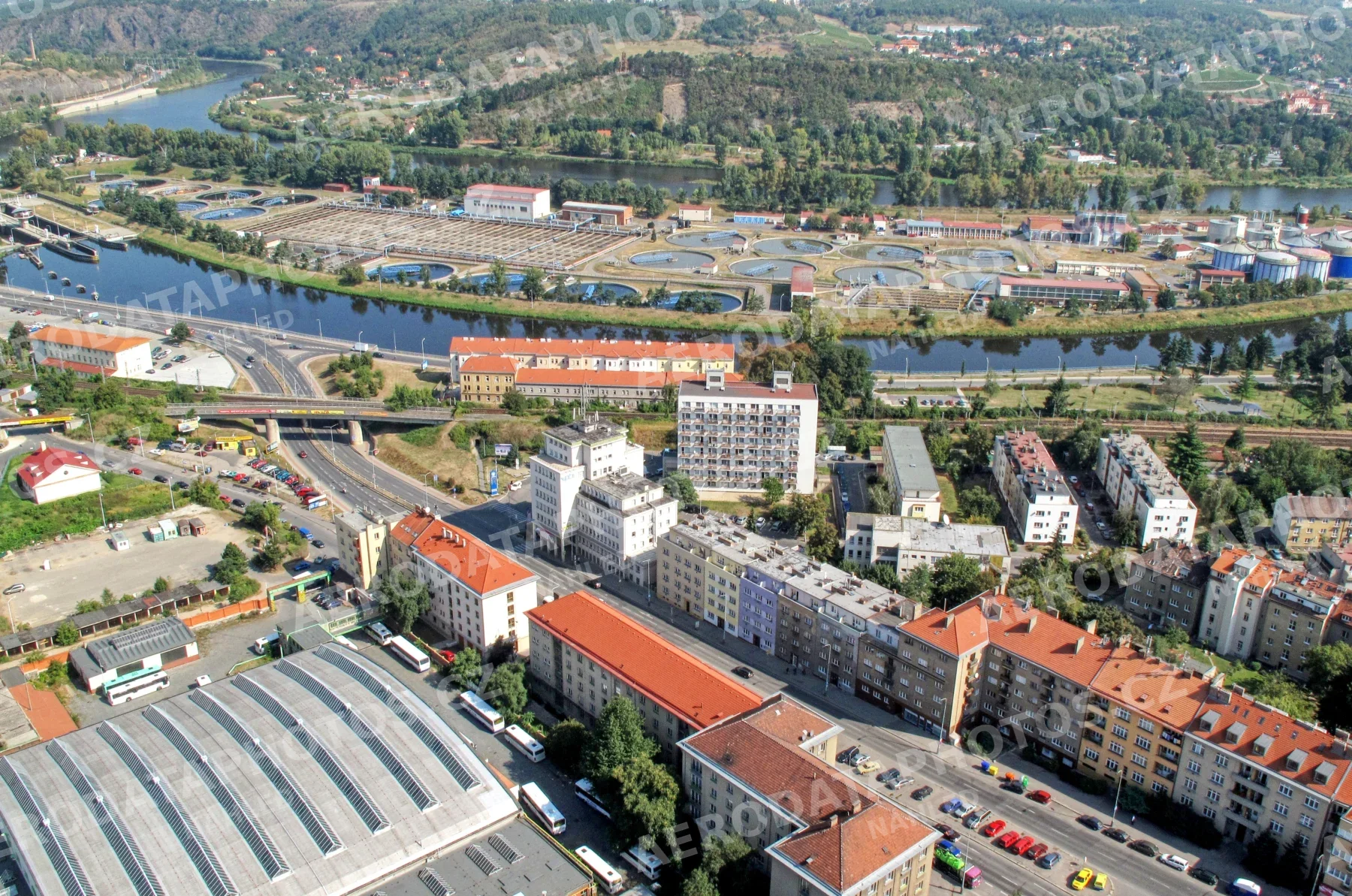 Podbaba Praha 6 – Vltava, plavební komory a okolí 2009