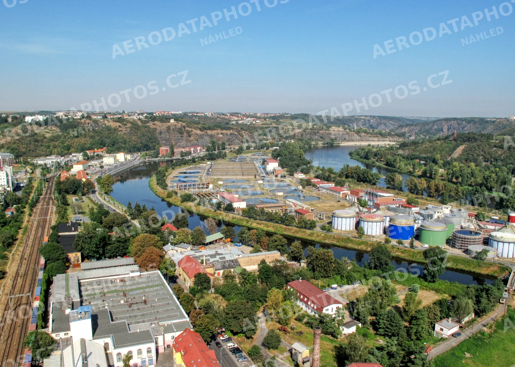 Podbaba Praha 6 – Vltava, plavební komory a okolí 2009