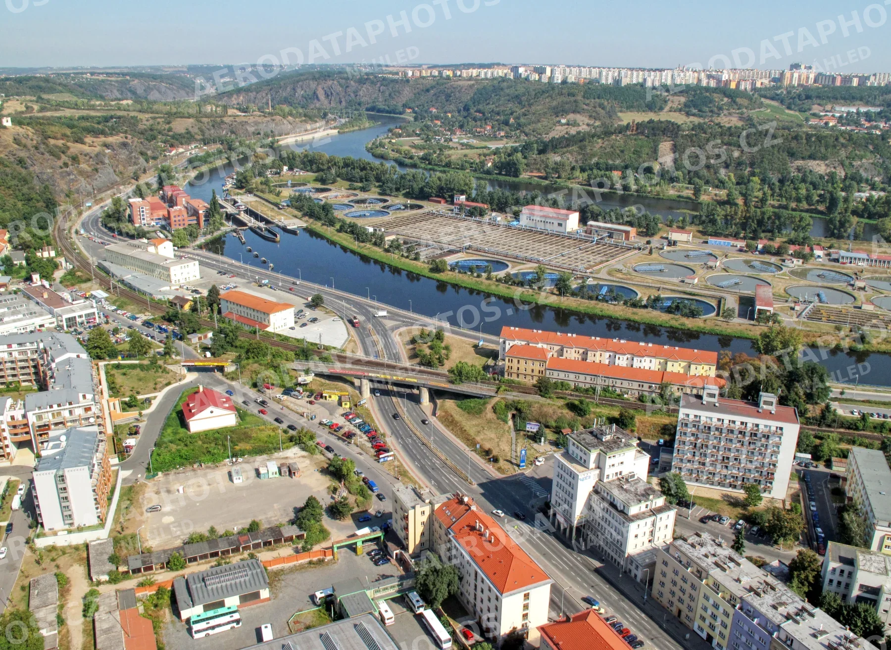 Podbaba Praha 6 – Vltava, plavební komory a okolí 2009