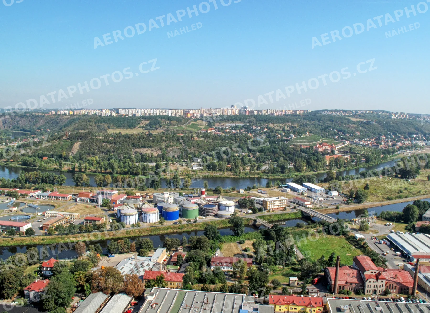 Podbaba Praha 6 – Vltava, plavební komory a okolí 2009