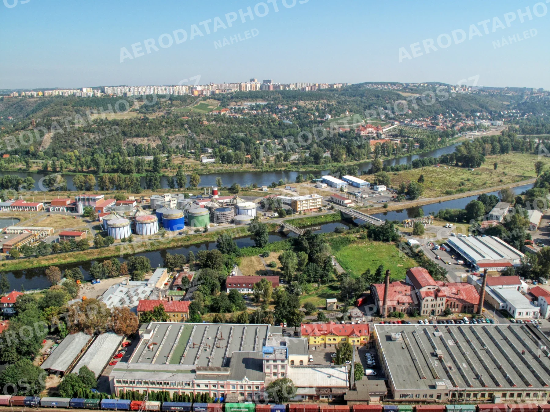 Podbaba Praha 6 – Vltava, plavební komory a okolí 2009