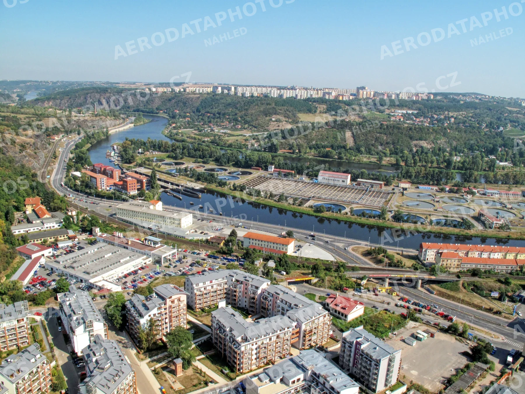 Podbaba Praha 6 – Vltava, plavební komory a okolí 2009