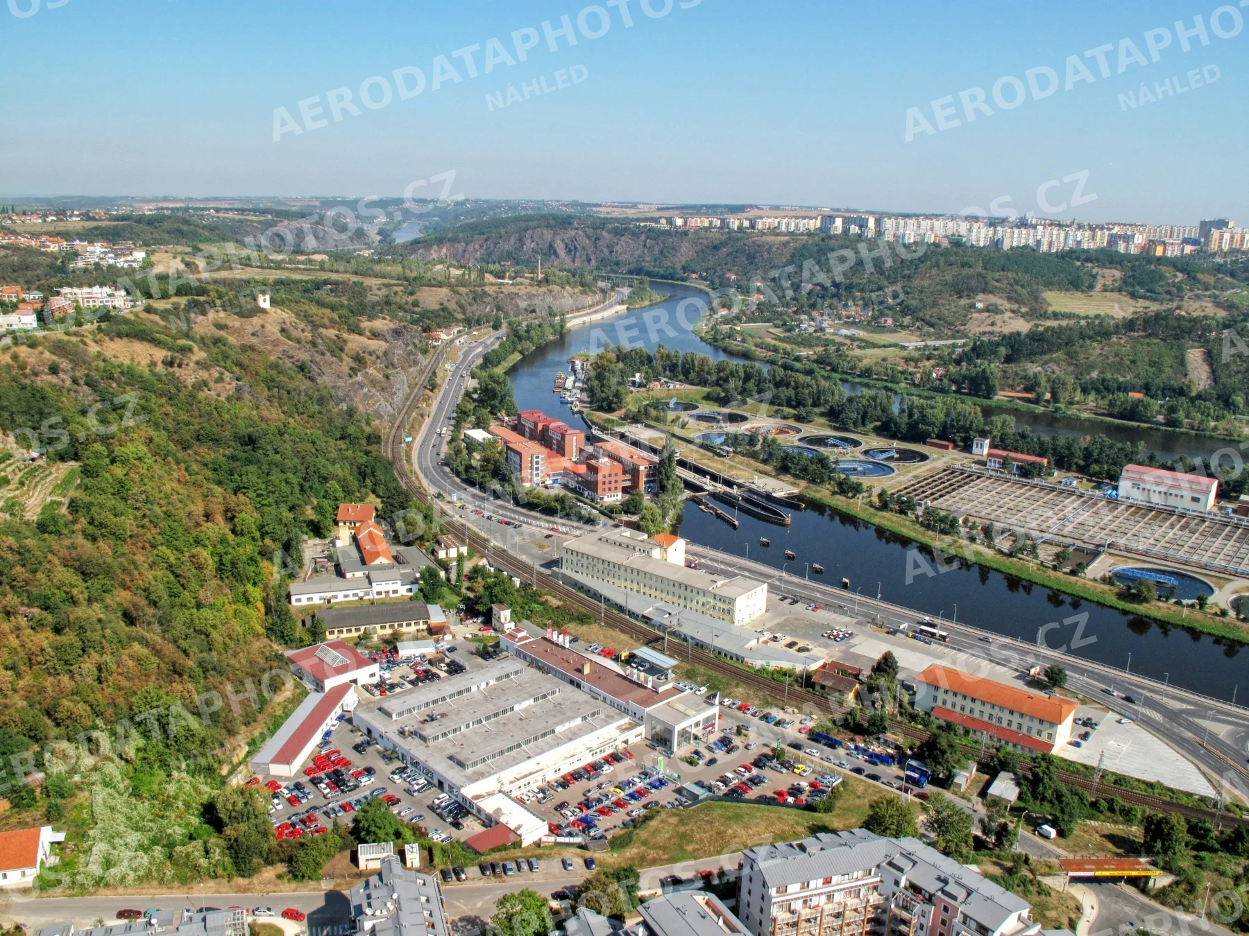 Podbaba Praha 6 – Vltava, plavební komory a okolí 2009