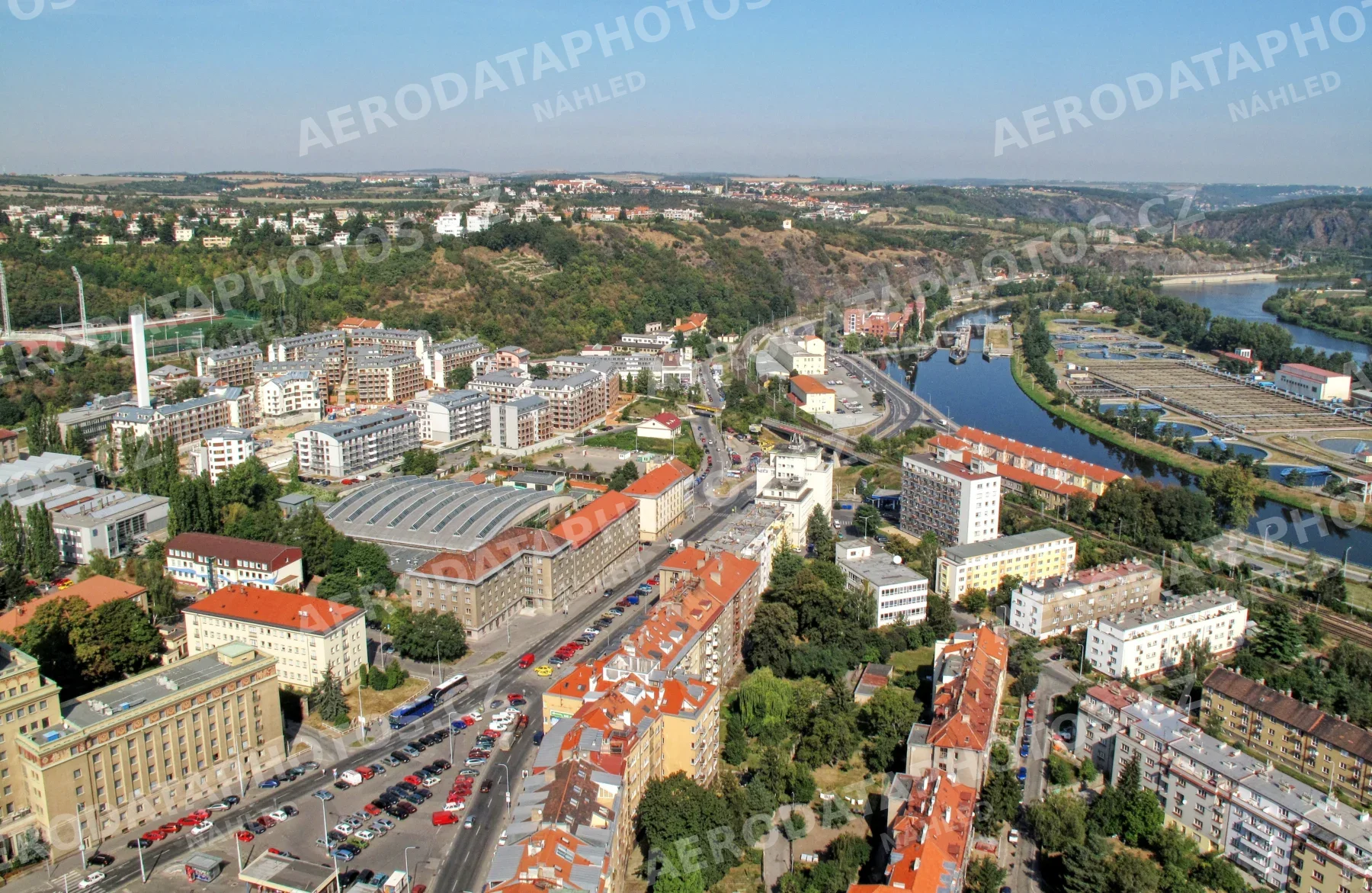 Podbaba Praha 6 – Vltava, plavební komory a okolí 2009