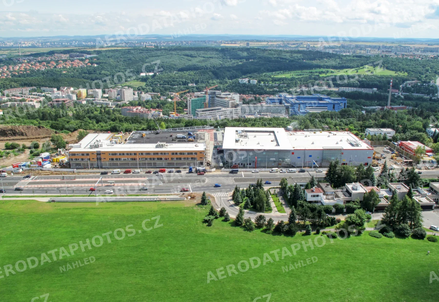 Vypich a Bílá Hora Praha 6 – výstavba Kauflandu a okolí 2009