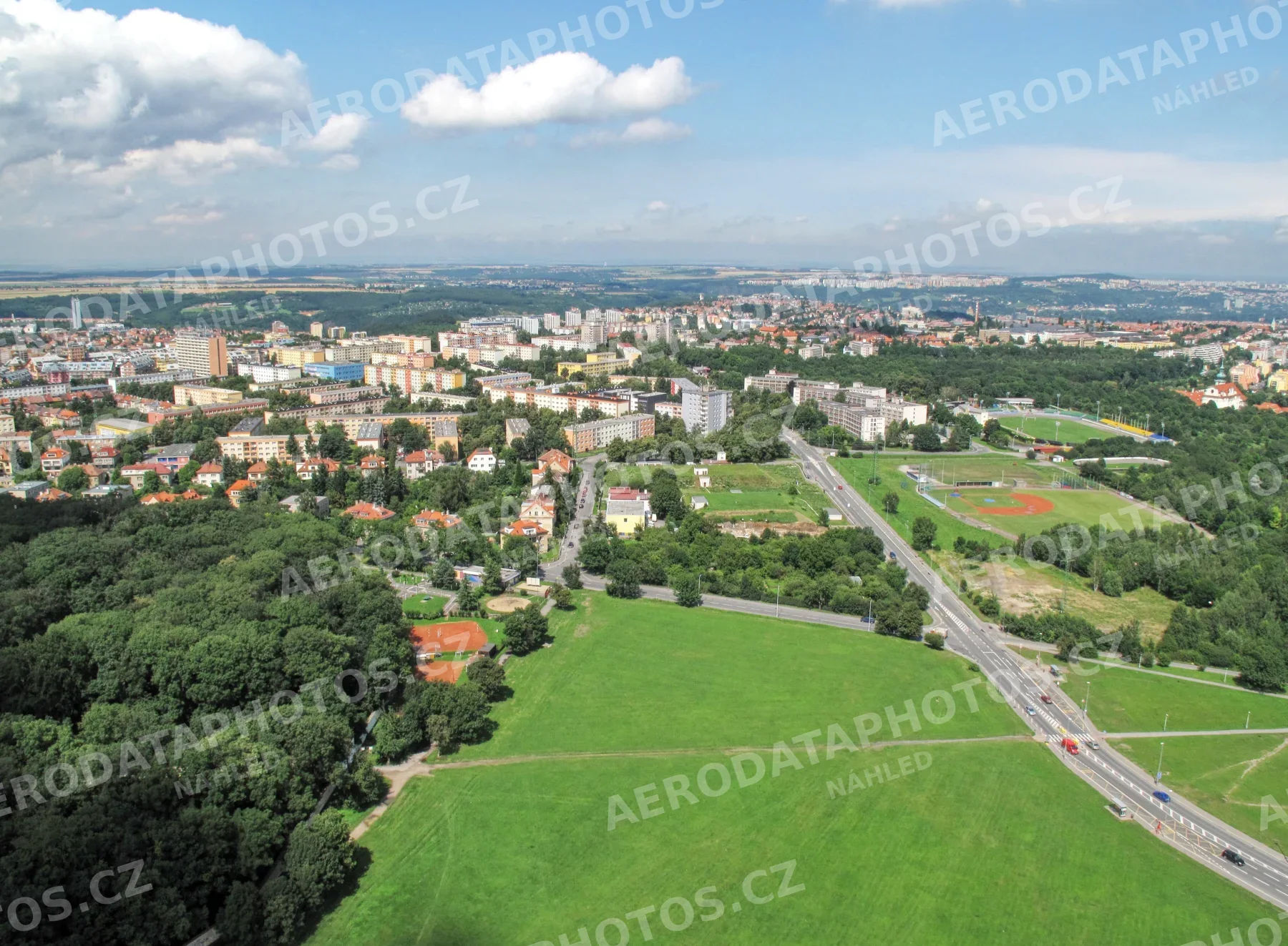 Vypich a Bílá Hora Praha 6 – výstavba Kauflandu a okolí 2009