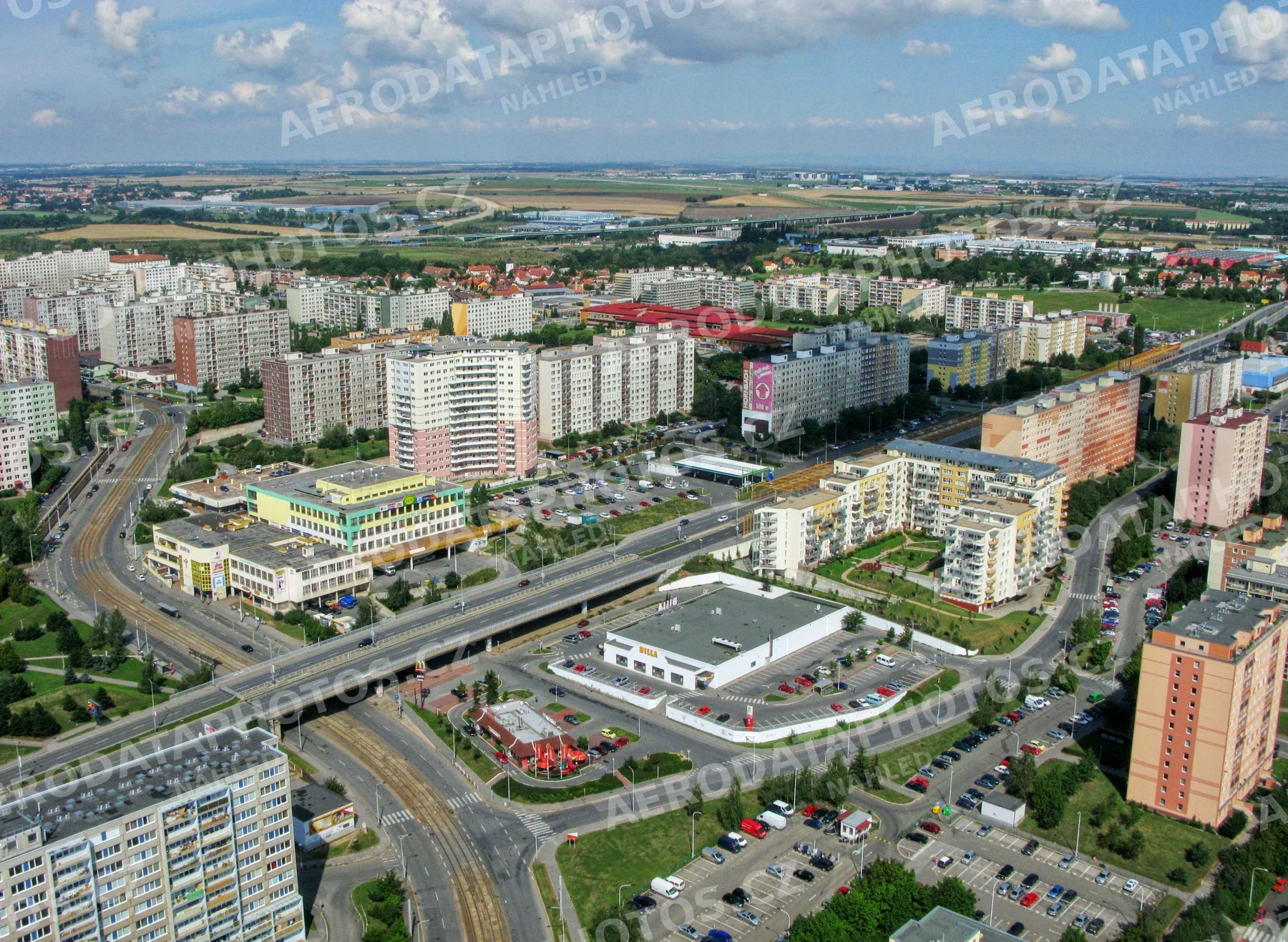 Plzeňská a Jeremiášova Praha – Řepy 2007