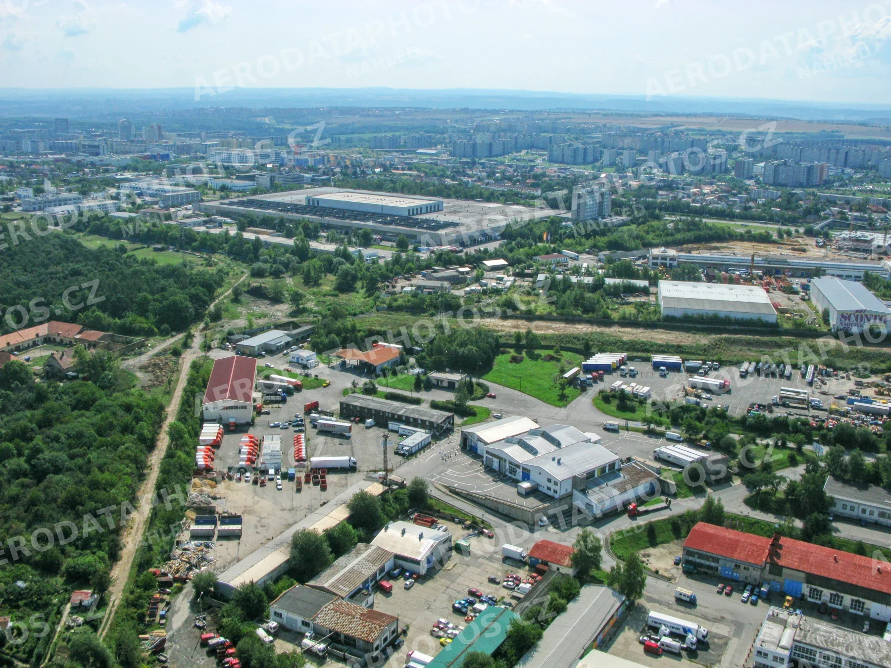 Plzeňská a Jeremiášova Praha – Řepy 2007
