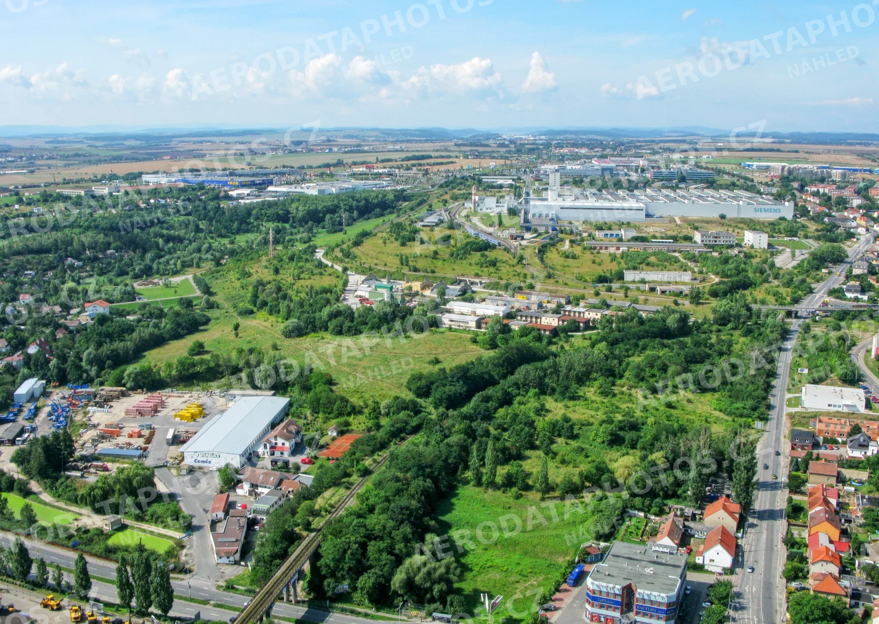 Plzeňská a Jeremiášova Praha – Řepy 2007