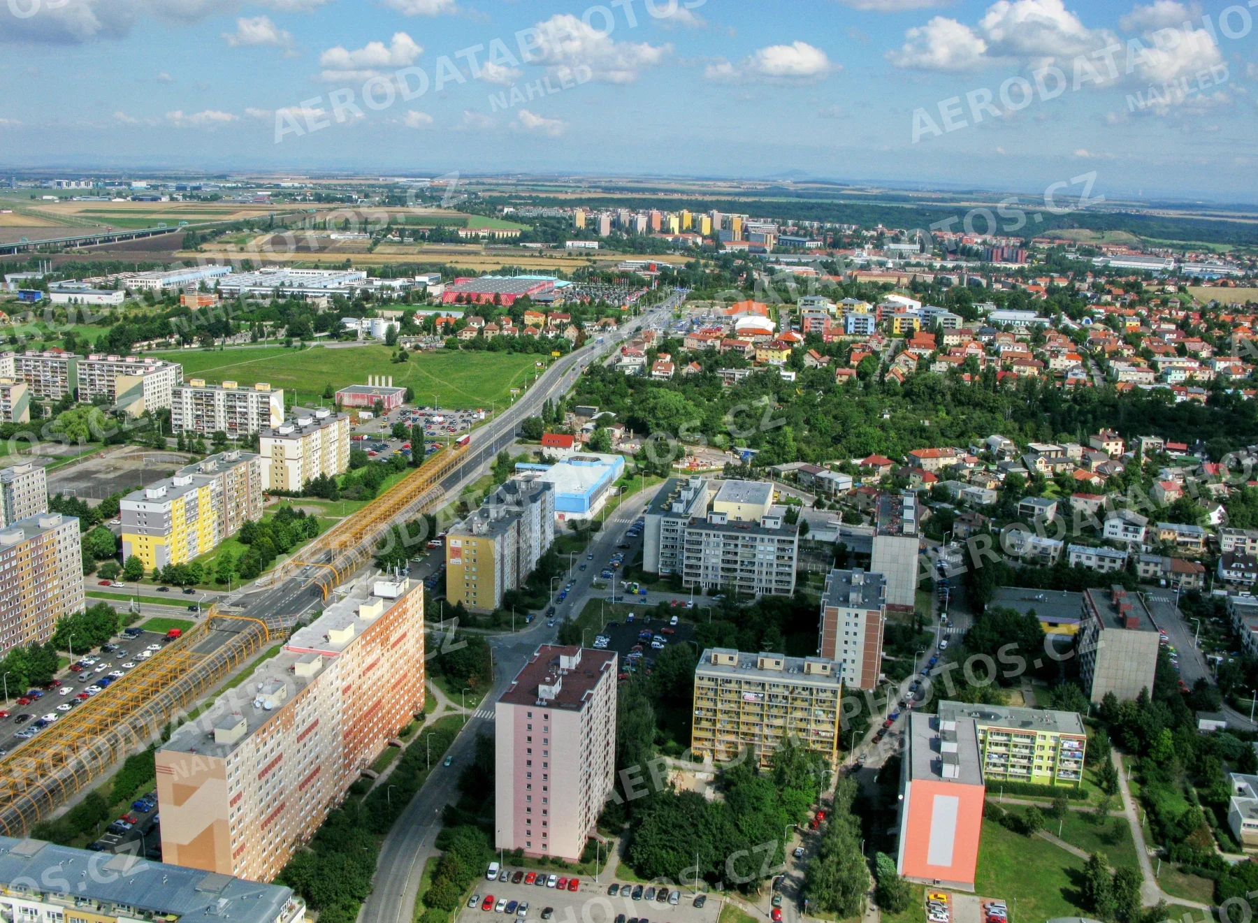 Plzeňská a Jeremiášova Praha – Řepy 2007