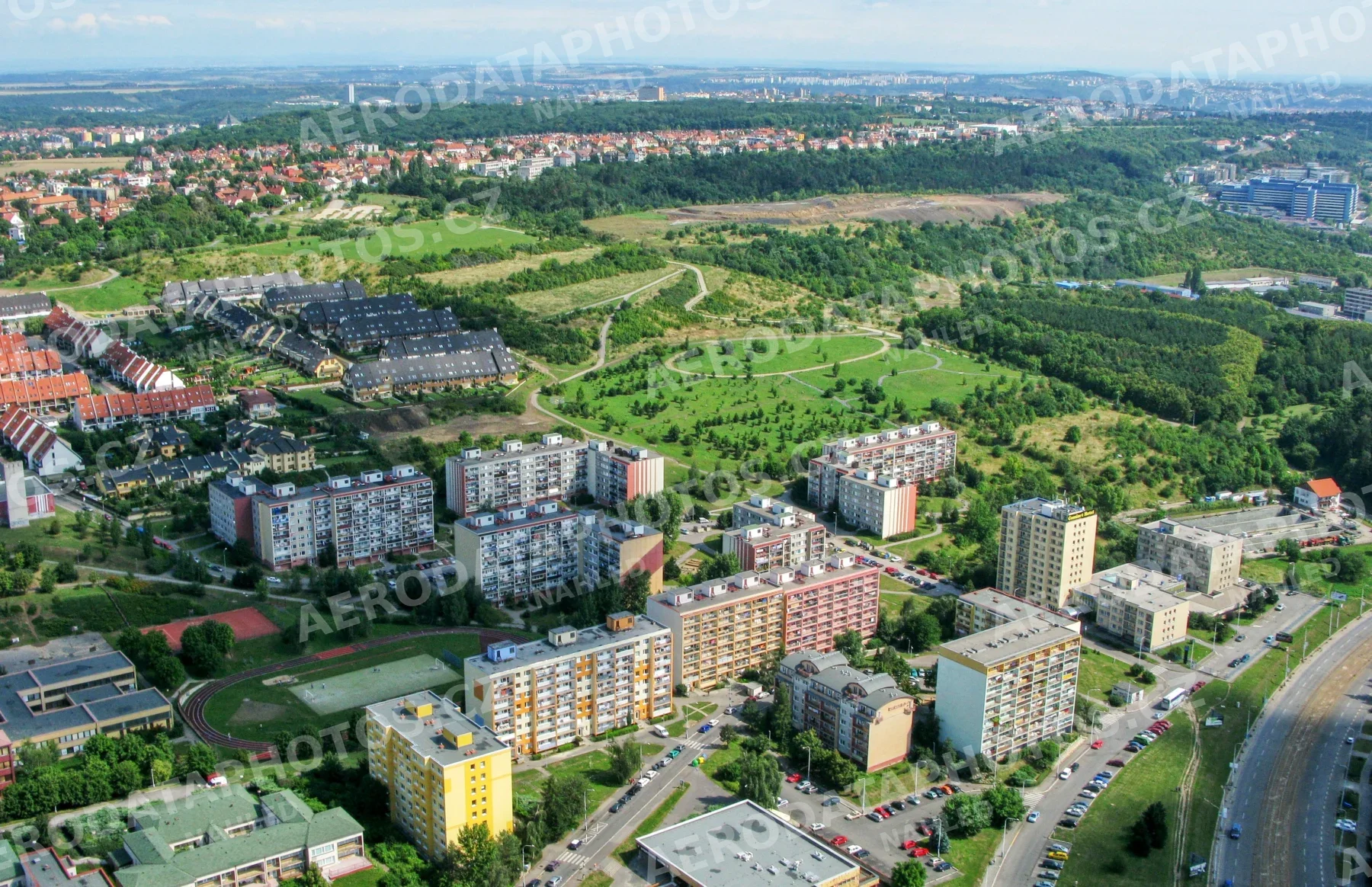 Plzeňská a Jeremiášova Praha – Řepy 2007