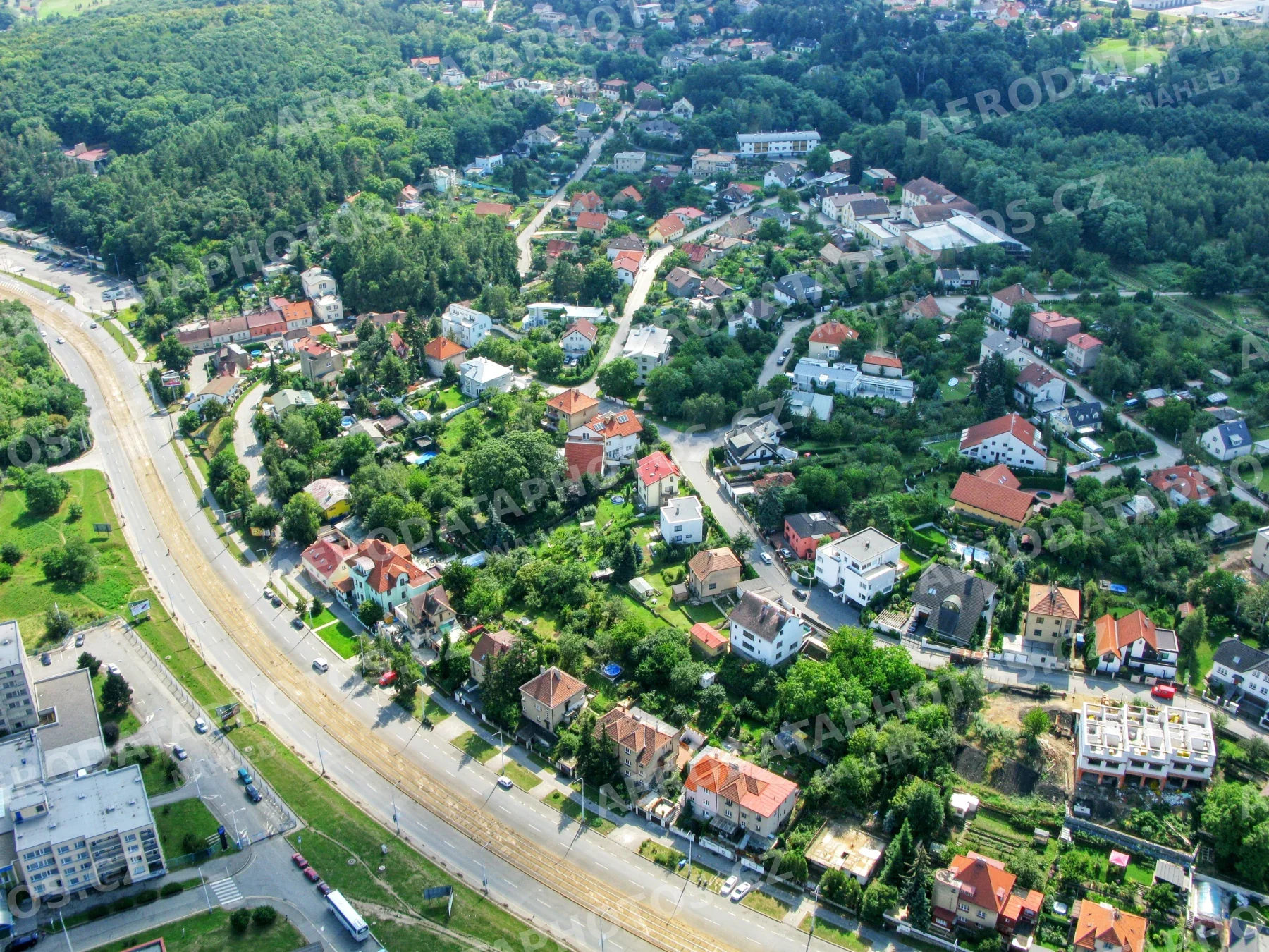 Plzeňská a Jeremiášova Praha – Řepy 2007