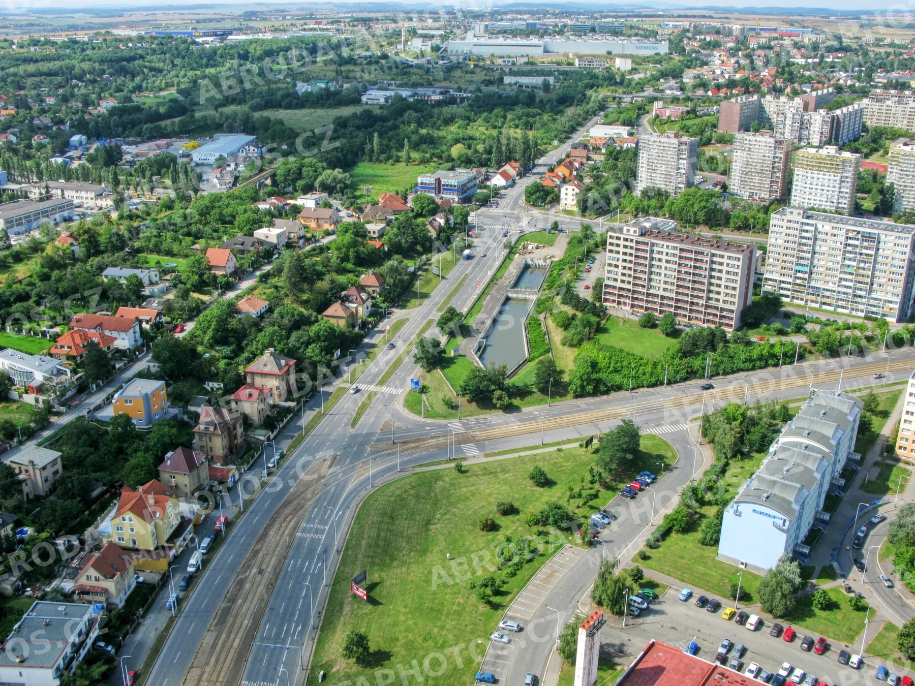 Plzeňská a Jeremiášova Praha – Řepy 2007