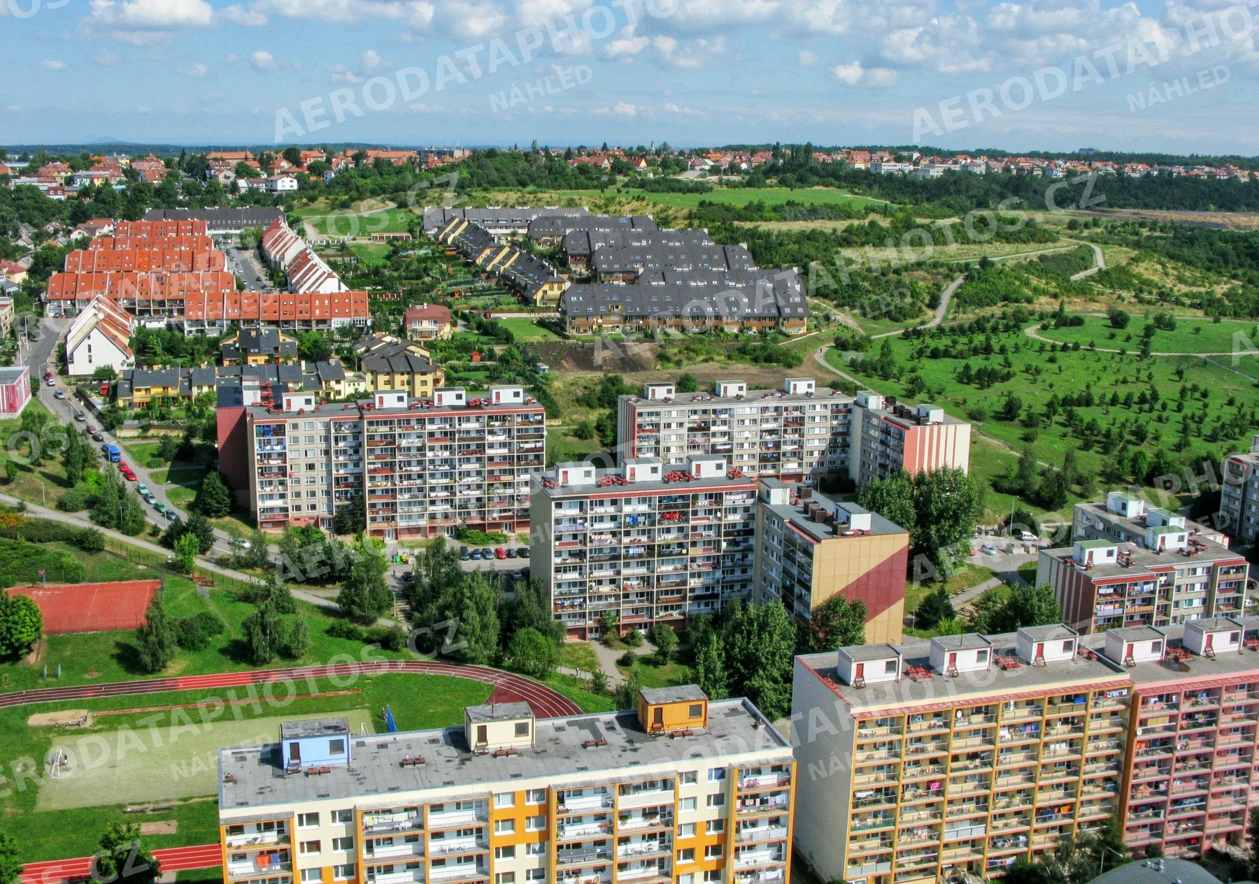 Plzeňská a Jeremiášova Praha – Řepy 2007