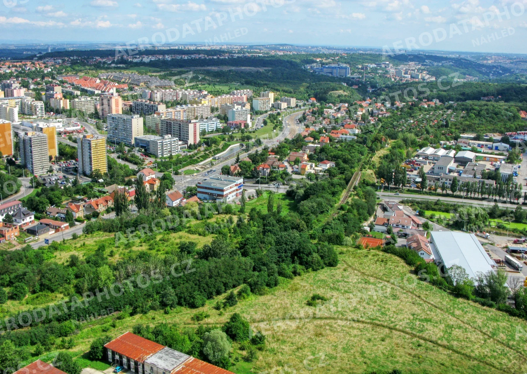 Plzeňská a Jeremiášova Praha – Řepy 2007